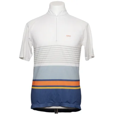 Cykeltrøje (Hvid, Blå, Orange) fra Feroti Sport Polyester