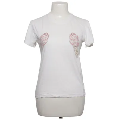 T-shirt (Hvid, Pink) fra Rad Bomuld