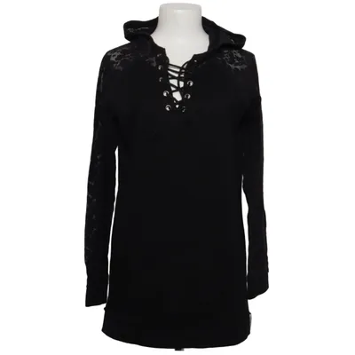 Kapuzenpullover (Schwarz) von Gothicana by EMP Baumwolle