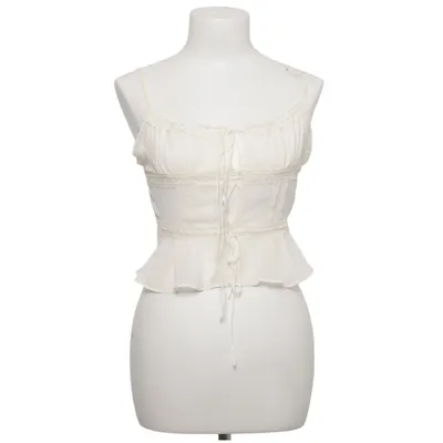 Crop top (Beige) van Kimchi Blue Polyester