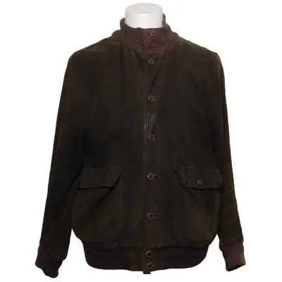 Blouson (Vert, Violet) de Daniels & Korff Cuir, Viscose