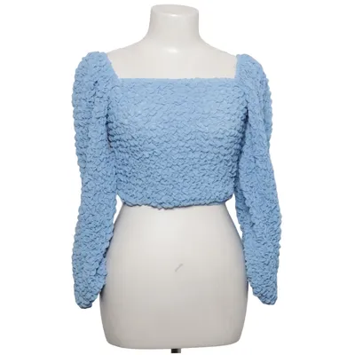 Crop Top (Blau) von Bershka Polyester