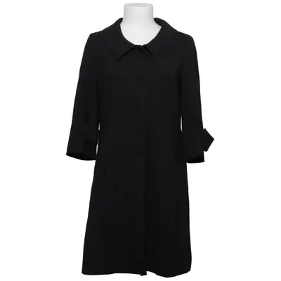 Jas (Zwart) van Piú & Piú Elastaan, Polyester, Wol