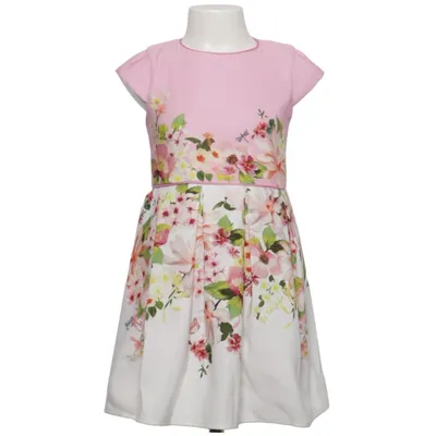 Kjole (Pink, Hvid, Flerfarvet) fra Baker by Ted Baker Bomuld, Polyester