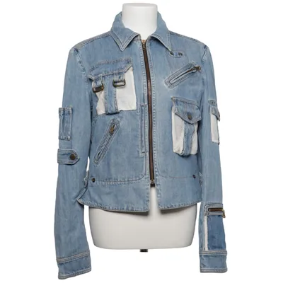 Spijkerjas (Blauw, Wit) van Dolce & Gabbana Katoen