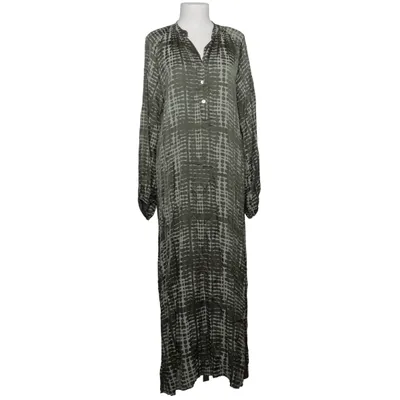 Robe longue (Vert) de Lens Soie, Viscose