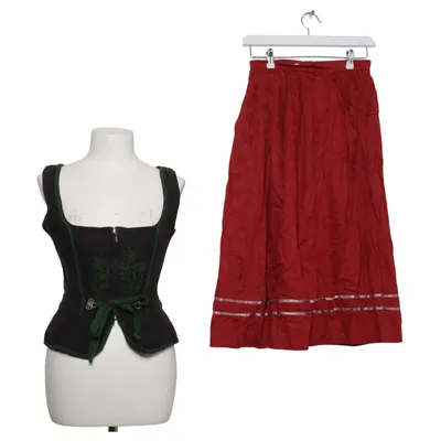 Dirndl (Noir, Rouge, Vert) de Alphorn Polyamide, Laine
