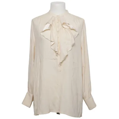 Bluse (Beige) fra Mauro Grifoni Elastan, Silke