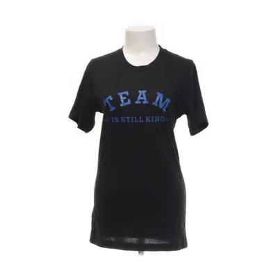T-shirt (Svart, Blå) från Bella + Canvas Polyester, Bomull