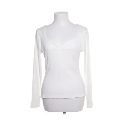 Top (Wit) van H&M Modern Classic Elastaan, Viscose