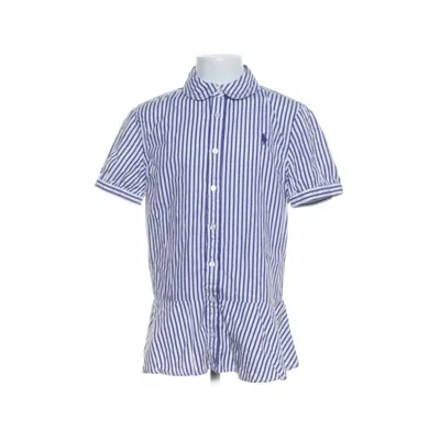 Kortärmad skjorta (Vit, Blå) från Polo Ralph Lauren Bomull