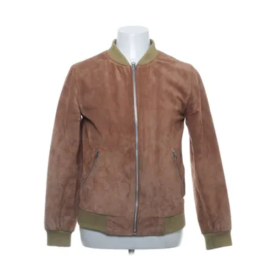Läderjacka (Brun) från Russell Skinn, Polyester