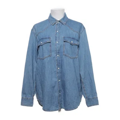 Denim blouse (Blauw) van &Denim by H&M Katoen
