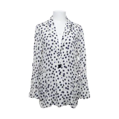 Blazer (Off-white, Multicolored) from Anna Glover x H&M Viscose
