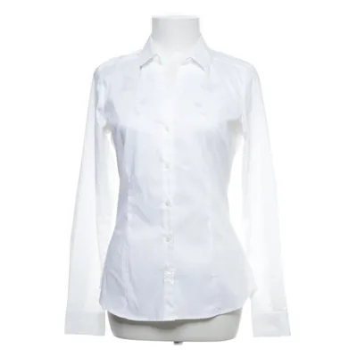 Skjorta (Vit, Svart) från H&M Bomull, Elastan, Polyester