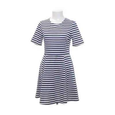 Jurk (Wit, Blauw) van Divided by H&M Polyester, Elastaan