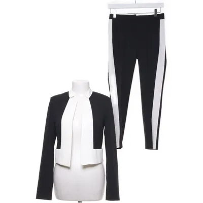 Suit (Black, White) from STOCKH LM Polyester, Elastane, Viscose