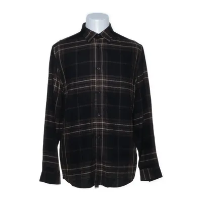 Flannel skjorte (Brun, Flerfarvet) fra H&M Man Viscose