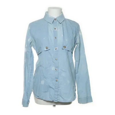 Denim blouse (Blauw) van Sarah Wayne  Katoen