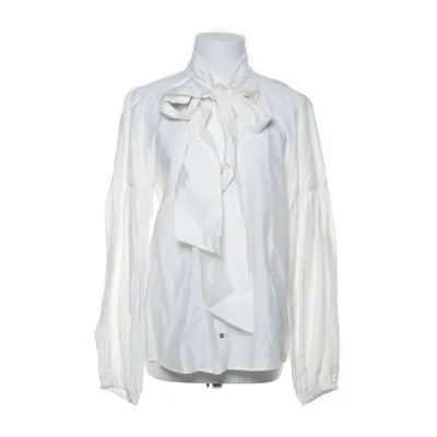 Strikblouse (Wit) van H&M Trend Viscose, Polyamide