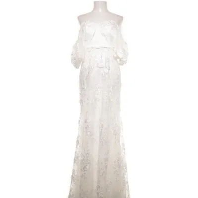 Trouwjurk (Wit) van By Malina Viscose, Polyester