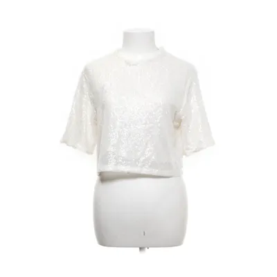 Crop top (Zilver) van H&M Elastaan, Polyester