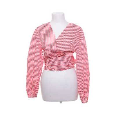 Blouse (Rouge, Blanc) de H&M Coton