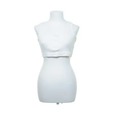 Crop top (Wit) van Trendyol Katoen, Polyester, Elastaan
