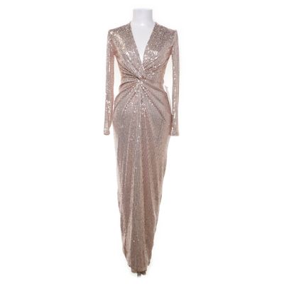 Sistaglam sequin wrap maxi sales dress