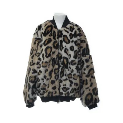 Bomberjacka (Svart, Brun) från Danny Saucedo x NA-KD Polyester, Acetat, Pälsimitation