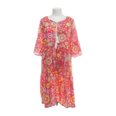 Klänning (Gul, Flerfärgad) Bomull, Polyester