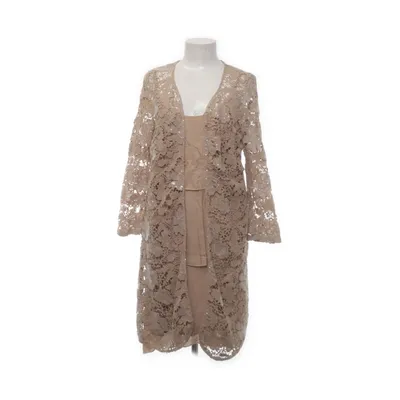 Klänning (Beige) från Uno Piu Uno Viskos, Elastan, Silke