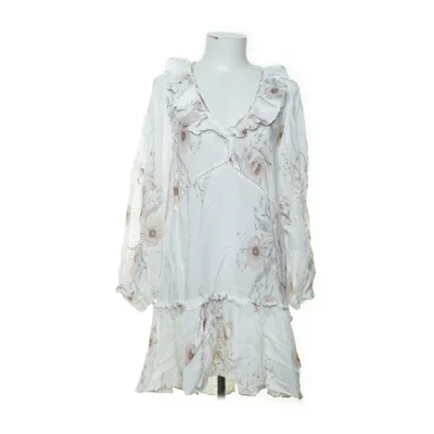 Robe (Blanc, Multicolore) de H&M Coton, Viscose