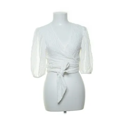 Wikkeltop (Wit) van H&M Trend Katoen, Polyamide, Elastaan