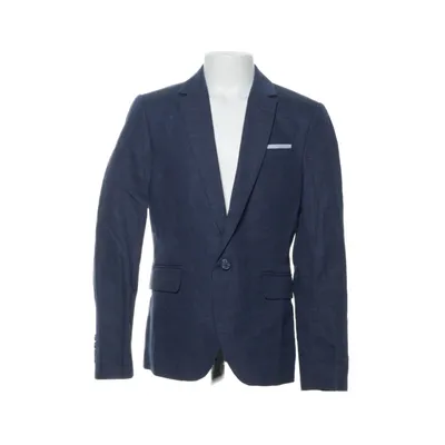 Blazer (Blue) from H&M Cotton, Linen