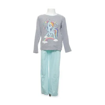 Pyjamas (Grå, Turkos) från Pony Bomull, Viskos