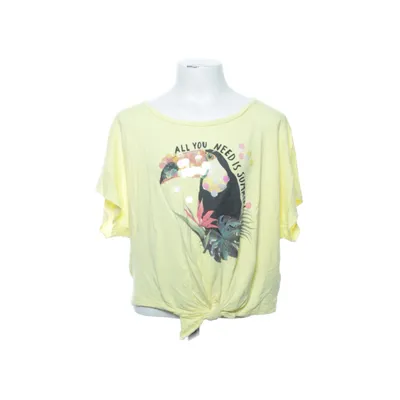 Crop top (Geel, Meerkleurig) van Kate Morgan Studio x H&M Viscose