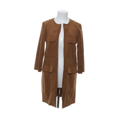 Coat (Brown) from H&M Polyester, Elastane