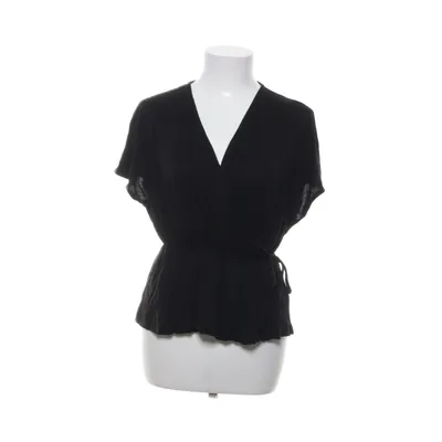Wrap top (Black) from H&M Viscose
