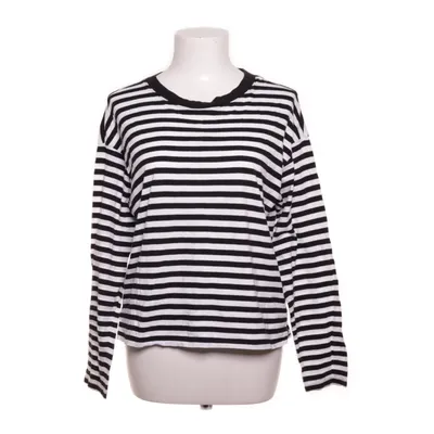 Långärmad t-shirt (Svart, Vit) från Monki Bomull, Modal