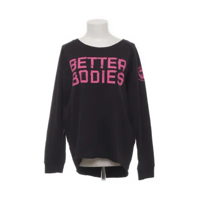 Collegetröja (Svart) från Better Bodies Bomull, Polyester
