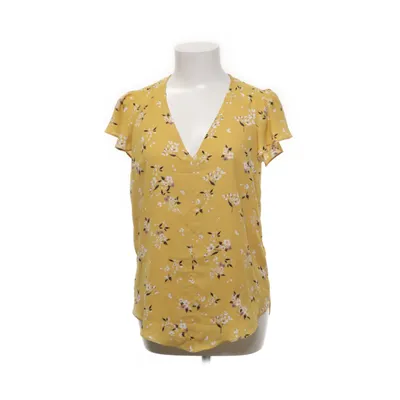 Blouse (Yellow, Multicolored) from H&M Modern Classic Polyester