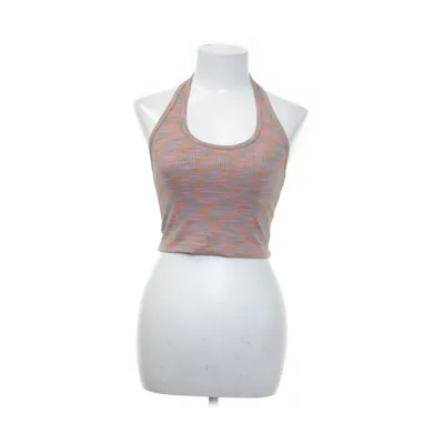 Haltertop (Roze, Meerkleurig) van Divided by H&M Elastaan, Polyester