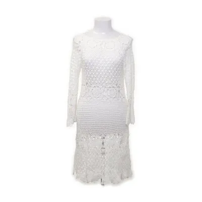 Klänning (Vit) från Vintage Stories by KappAhl Akryl, Polyester, Viskos, Bomull