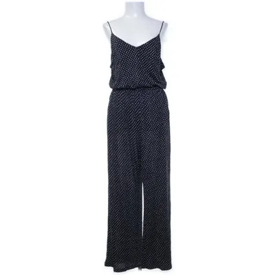Jumpsuit (Zwart, Wit) van H&M Basic Viscose