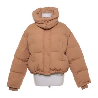 Down jacket (Brown) from H&M Trend Polyamide, Cotton, Down
