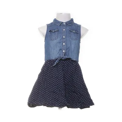 Robe (Bleu) de Kids by Lindex Coton, Polyester