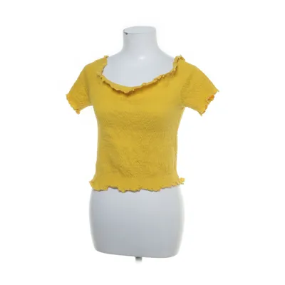 Top (Gul) fra H&M Bomuld, Elastan