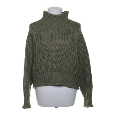 Turtleneck (Grøn) fra H&M Polyester, Akryl, Uld