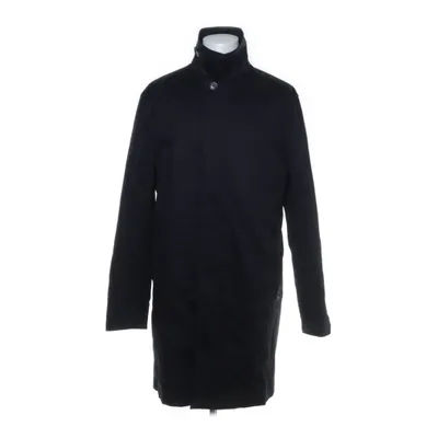Jas (Blauw) van Mango Katoen, Elastaan, Polyester, Viscose